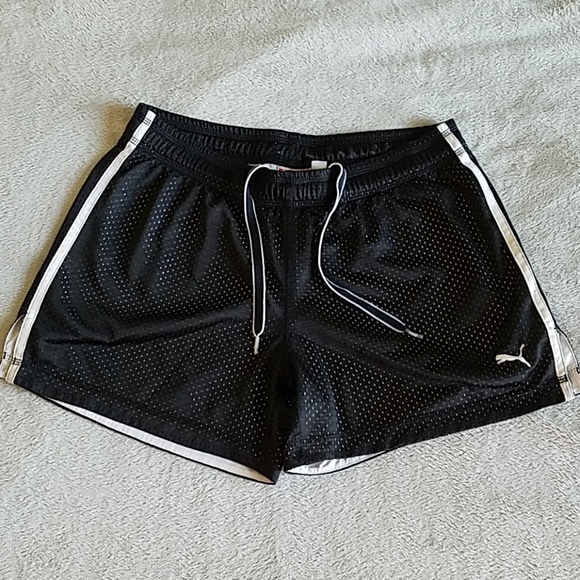 puma mesh shorts